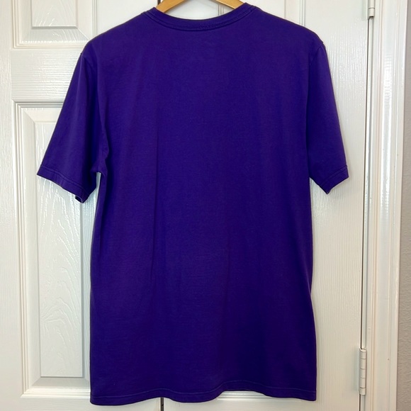 Nike Just Do It Graphic Logo Short Sleeve T Shirt Size M Regular Fit - Picture 3 of 5